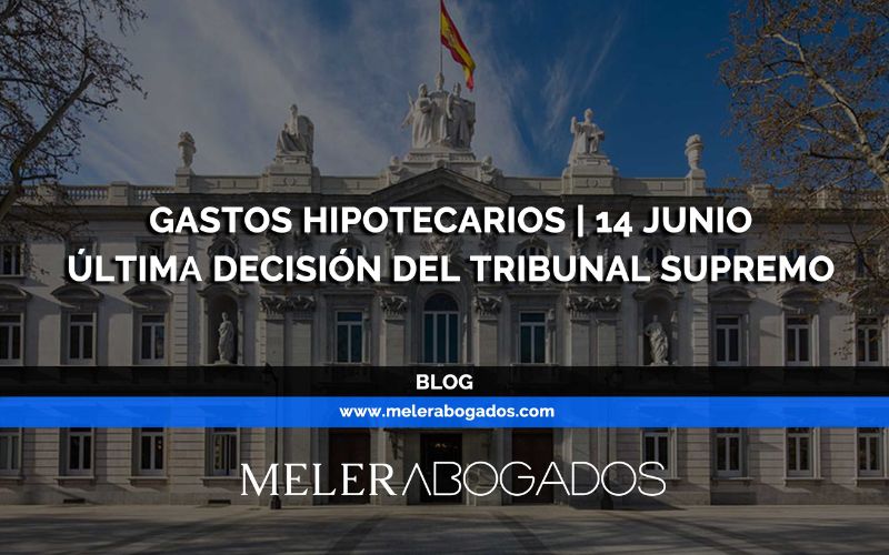 gastos hipotecarios tribunal supremo
